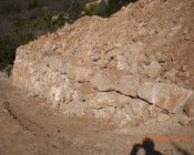 voie acces rocailles termine